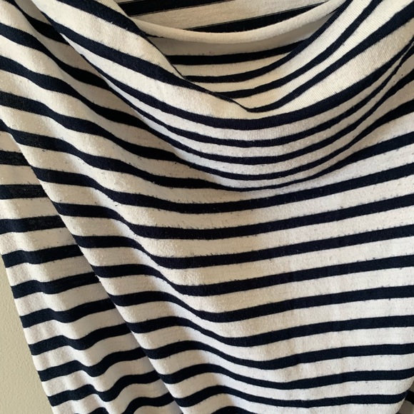 2/$18 Striped / Midi Dress / High Low - Picture 5 of 7